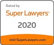 Rated By Super Lawyers | 2020 | visit SuperLawyers.com